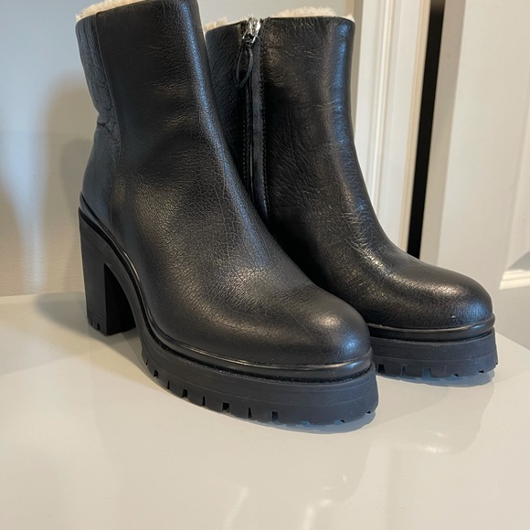 Rebecca Minkoff Milano Shearling booties | Sz 8.5 - Picture 8 of 8